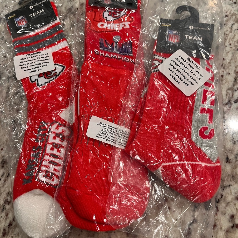 Champion Red NFL Team Socks